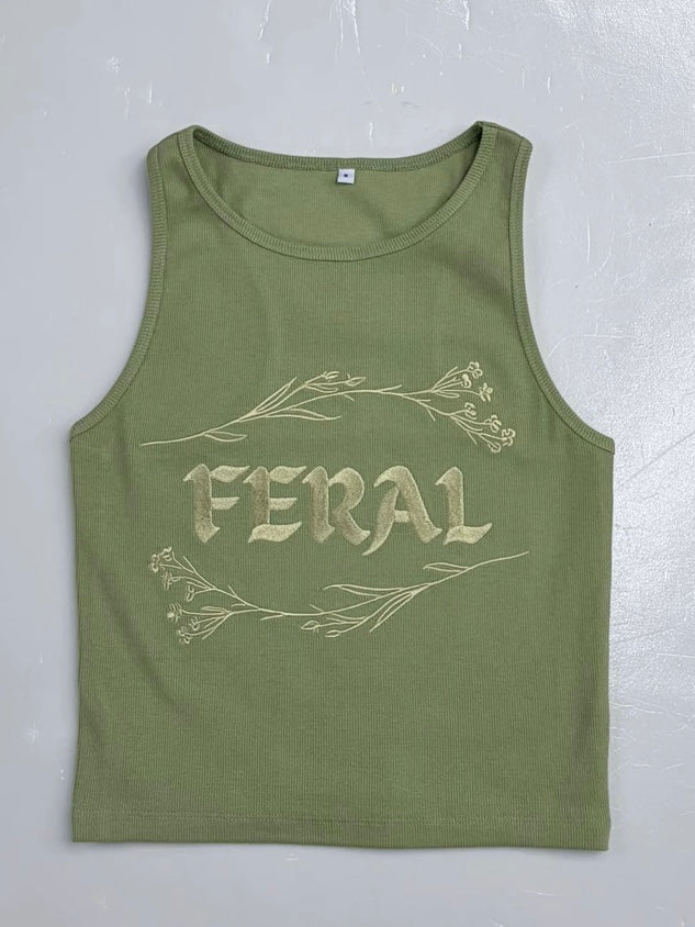 Feral / Domesticated Crop Top (Preorder)