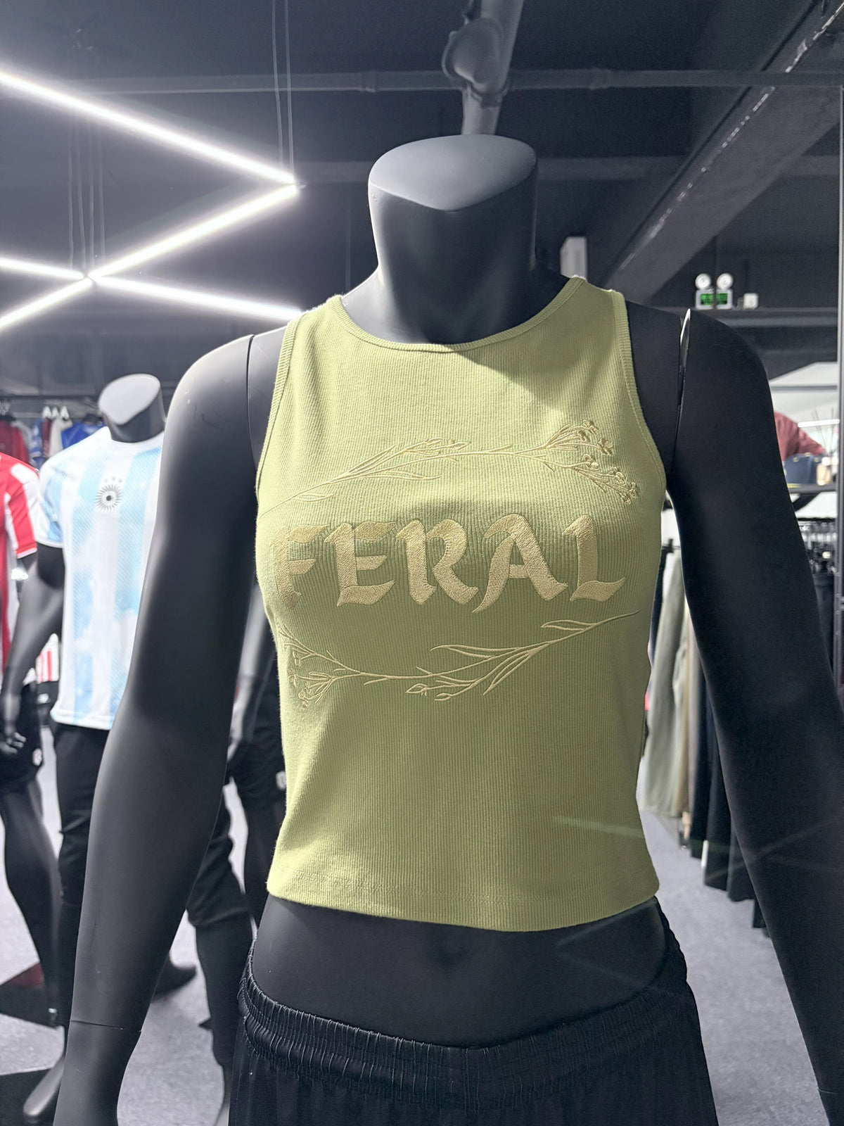 Feral / Domesticated Crop Top (Preorder)