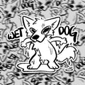 Wet Dog stickers