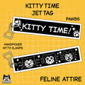 KITTY TIME! Double-Sided Jet Tag